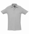 11362 Spring II SOL'S Spring II Heavy Cotton Piqué Polo Shirt Grey Marl colour image